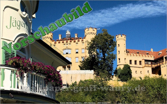 Vorschau zum kostenlosen, lizensierten Wallpaper-Bild: Schloss Hohenschwangau II