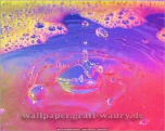 Wallpaper, die deinen Desktop verschnern: Wassertropfen - Fotokunst Pic. Nr. 002