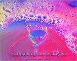 Wallpaper, die deinen Desktop verschnern: Wassertropfen - Fotokunst Pic. Nr. 009