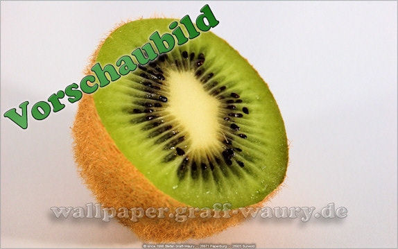 Vorschau zum kostenlosen, lizensierten Wallpaper-Bild: Die Kiwi